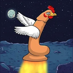 Dildo Rocket Chicken token logo