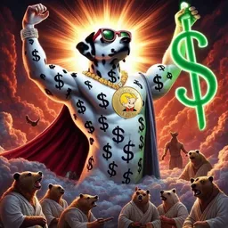 Richie Rich and Dollar the Dog token logo