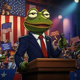 Trump Ribbit Coin token logo