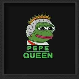 PEPE QUEEN token logo