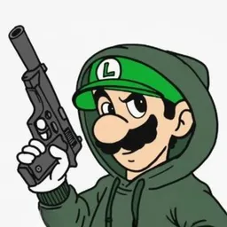 Luigi Mangione: Mario’s Bro token logo