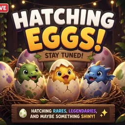 Live egg hatchening
