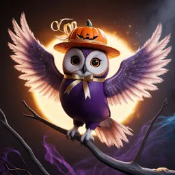 HALLOWEEN OWL token logo