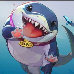 Jeff The Land Shark token logo