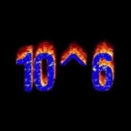 10^6