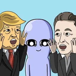Trump & Elon & UAP token logo