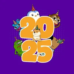 HAPPY NEW YEAR 2025 token logo