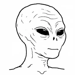 Alien Wojak token logo