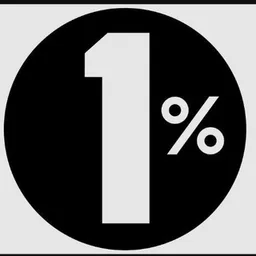 1%