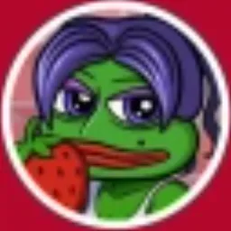 Strawberry token logo