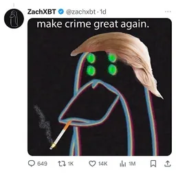 Make Crime Great Again token logo