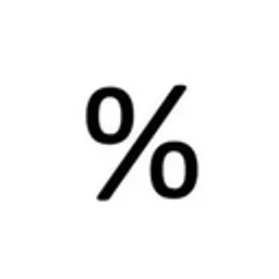 %