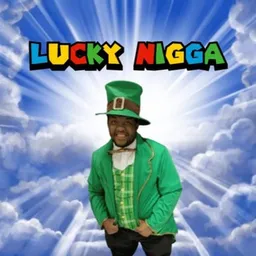 just a lucky nigga token logo