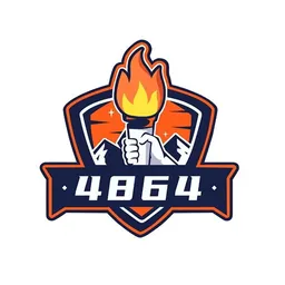 4864