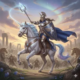 Einhorn Kriegerin Göttin ($EKG) is a fierce and magical memecoin inspired by the legendary Unicorn Warrior Go...