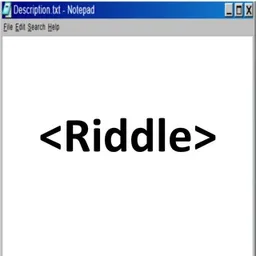RIDDLE